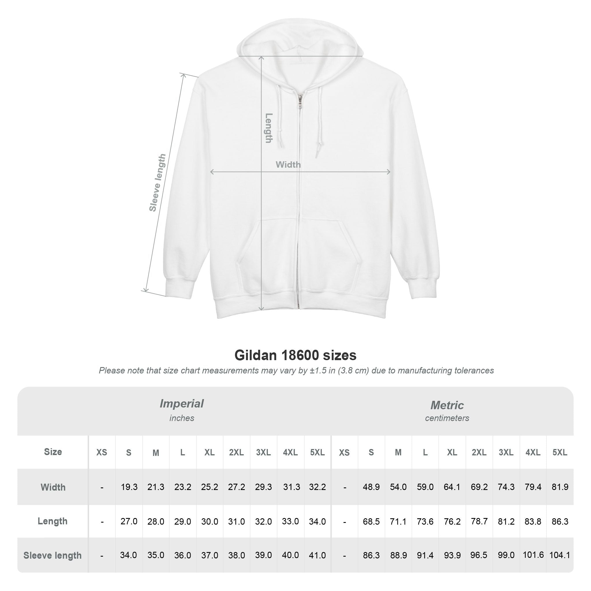 Unisex Heavy Blend Zip Hooded Sweatshirt