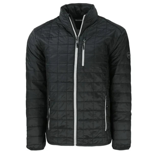 Cutter & Buck Rainier PrimaLoft® Mens Eco Insulated Full Zip Puffer Jacket