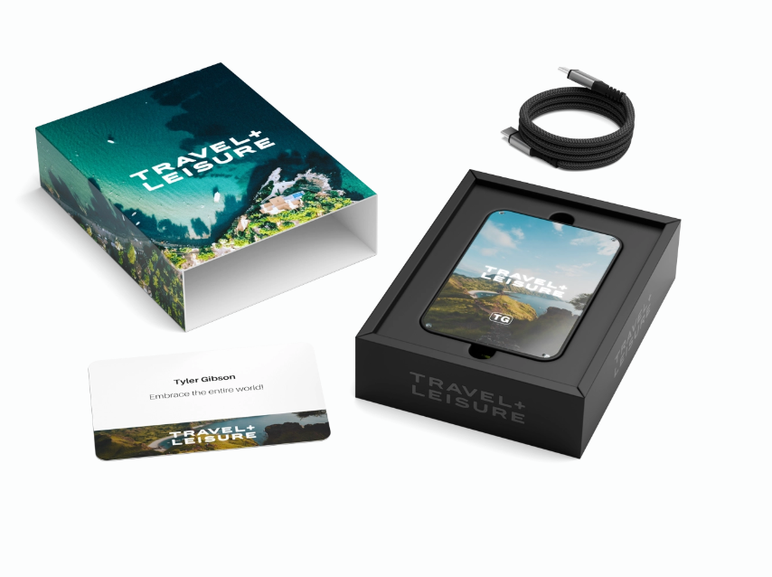 Magnetic Glass Mobile Charger 10,000mAh