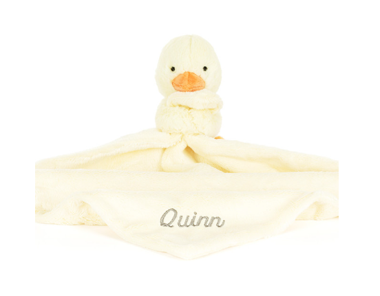 Personalized Bashful Duckling Soother