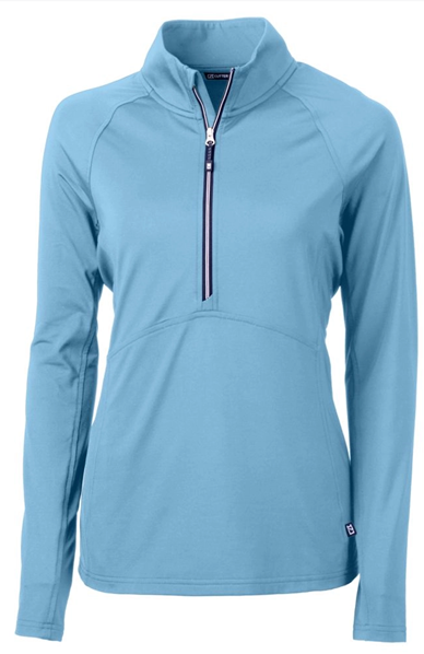 Cutter & Buck Adapt Eco Knit Stretch Recycled Women's Half Zip