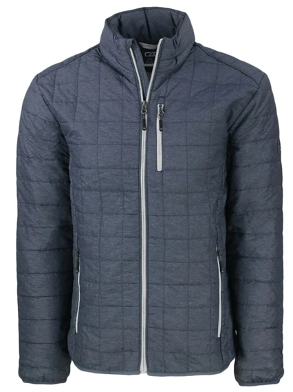 Cutter & Buck Rainier PrimaLoft® Mens Eco Insulated Full Zip Puffer Jacket