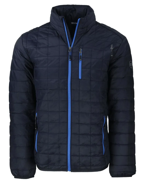 Cutter & Buck Rainier PrimaLoft® Mens Eco Insulated Full Zip Puffer Jacket