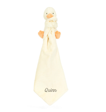 Personalized Bashful Duckling Soother